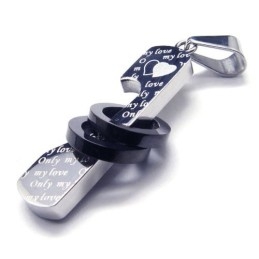 Pandantiv Din Titan Cu Dragoste În Stil Nou - Free Chian