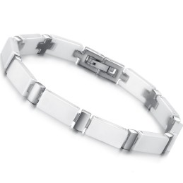 Brățară Ceramică Din Tungsten Alb, Calitate Și Cantitate Garantate