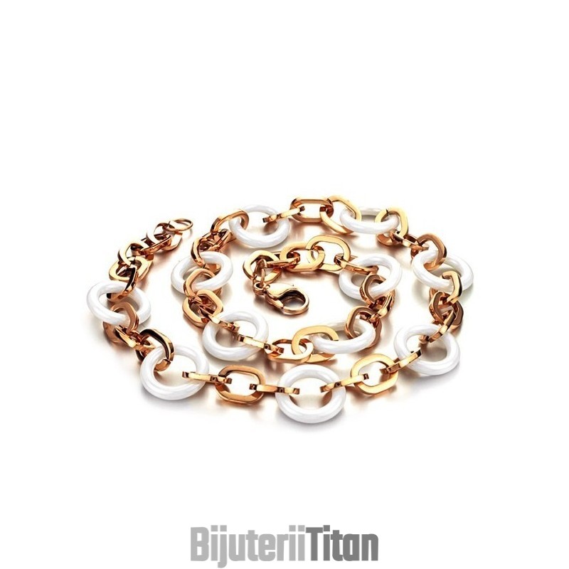 Colier Din Ceramică De Tungsten Cu O Poveste Lungă