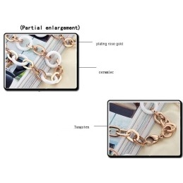 Colier Din Ceramică De Tungsten Cu O Poveste Lungă