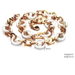 Colier Din Ceramică De Tungsten Cu O Poveste Lungă