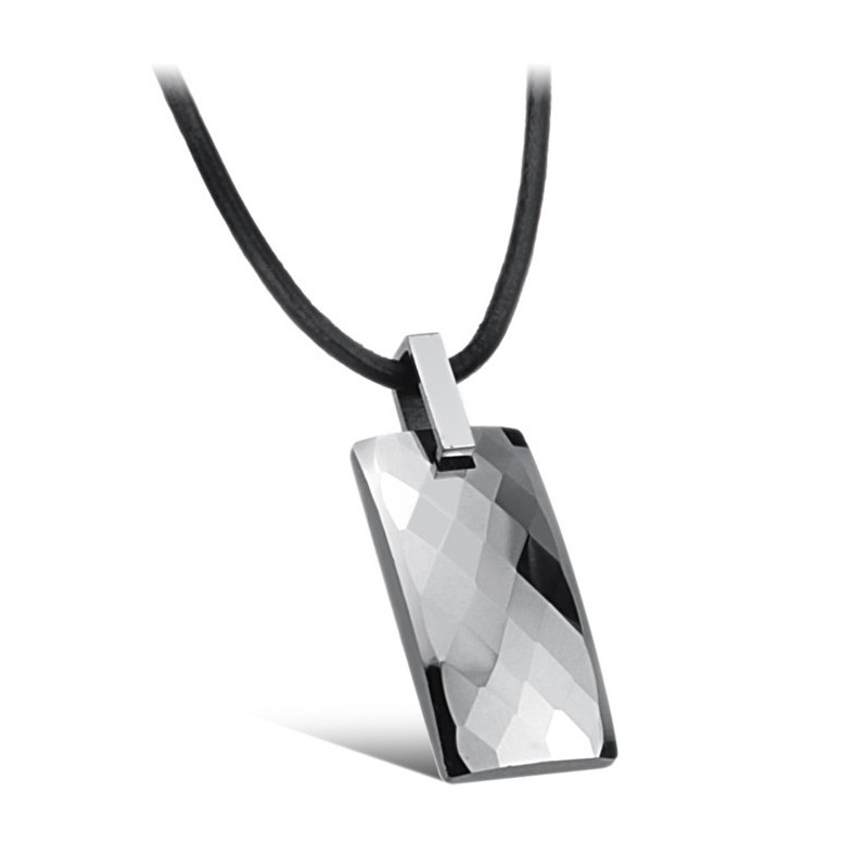 Colier Ceramic Din Tungsten Cu Romburi, Calitate Și Cantitate Garantate Colier Ceramic Din Tungsten Cu Romburi, Calitate Și Cantitate Garantate