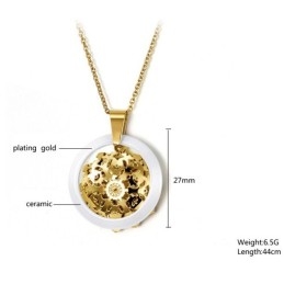 Colier Ceramic Din Tungsten Pentru Femei, Cu O Gamă Largă De Varietăți