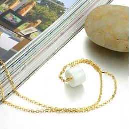 Colier Din Ceramică Din Tungsten Alb De Calitate Superioară Pentru Femei