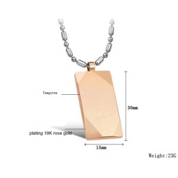 Colier Ceramic Din Tungsten De Calitate Excelentă Pentru Femei