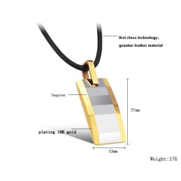 Colier Ceramic De Tungsten De Înaltă Calitate Pentru Femei
