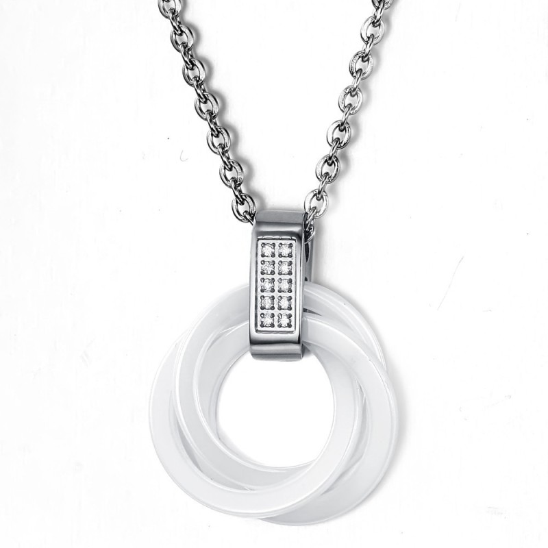 Colier Din Ceramică Albă Din Tungsten, Calitate Și Cantitate Garantate Colier Din Ceramică Albă Din Tungsten, Calitate Și Cantitate Garantate