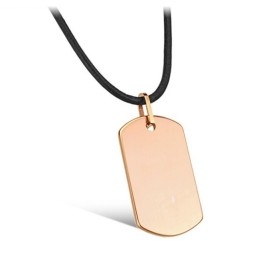 Colier Ceramic Din Tungsten, Formă Pătrată, Complet În Specificații