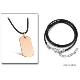 Colier Ceramic Din Tungsten, Formă Pătrată, Complet În Specificații