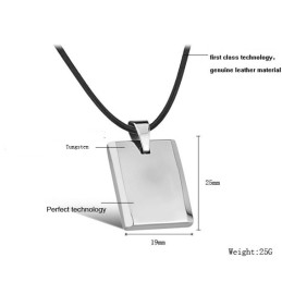 Colier Ceramic De Tungsten Cub Masculin De Înaltă Calitate