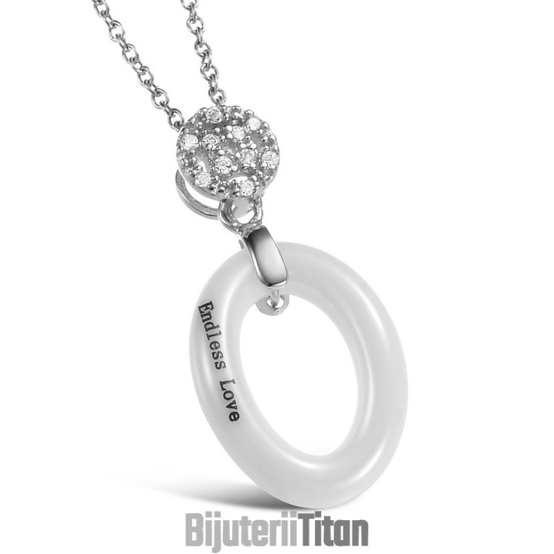 Colier Concis Din Ceramică Din Tungsten, Regele Cantității, Pentru Femei Colier Concis Din Ceramică Din Tungsten, Regele Cantității, Pentru Femei