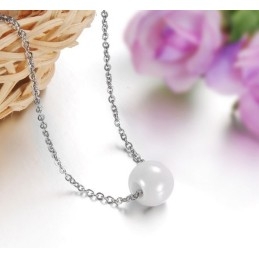 Colier Ceramic Din Tungsten Pentru Femei, Cu O Gamă Largă De Varietăți, Cu Mărgele