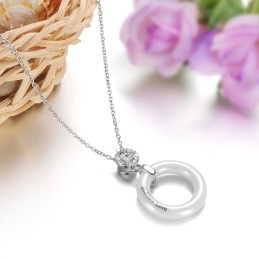 Colier Ceramic Rotund Din Tungsten, Cu O Gamă Largă De Varietăți Pentru Femei