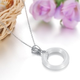 Colier Ceramic De Tungsten De Înaltă Calitate Pentru Femei