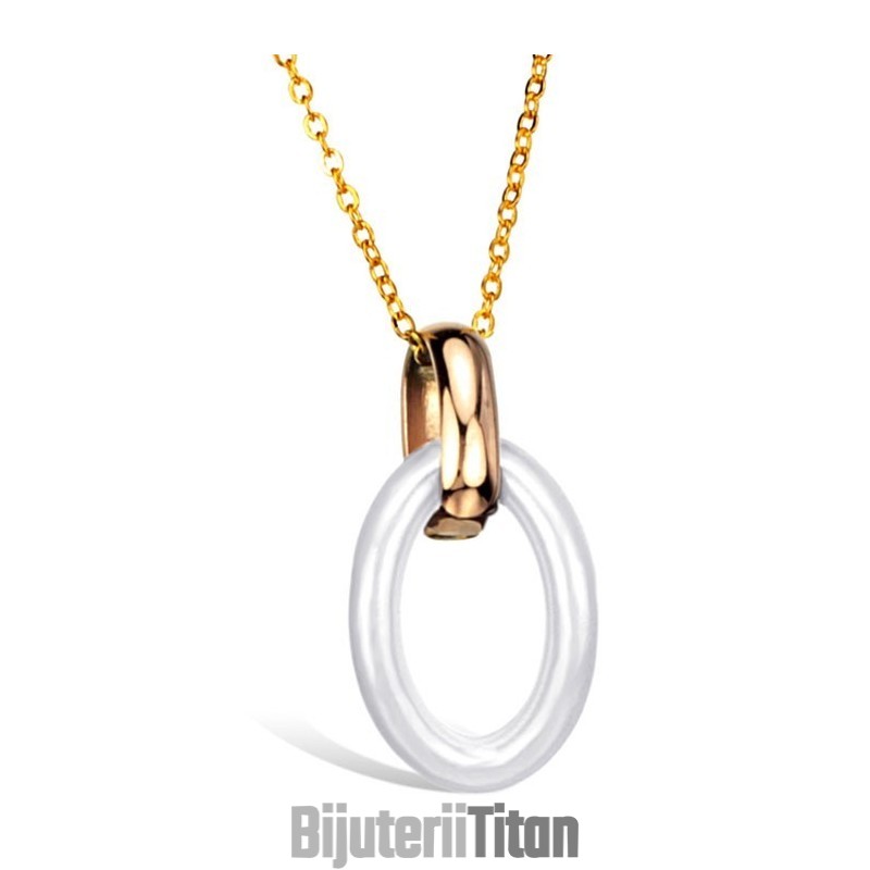 Colier Ceramic Din Tungsten Pentru Femei, De Calitate Stabilă