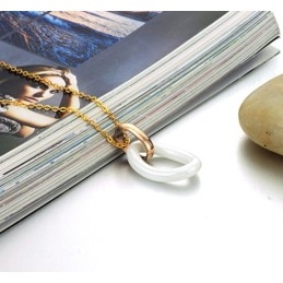 Colier Ceramic Din Tungsten Pentru Femei, De Calitate Stabilă