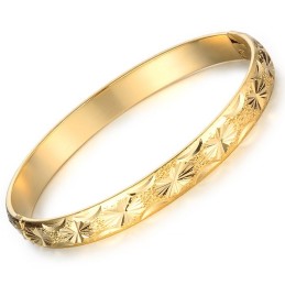 Brățară Elegantă De Înaltă Calitate Pentru Femei, Placată Cu Aur De 18K