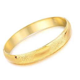 Brățară Placată Cu Aur De 18K, Cu O Reputație De Încredere, Pentru Femei, Tip Scrub
