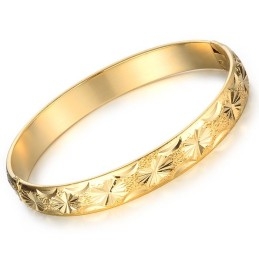 Brățară Elegantă Placată Cu Aur De 18K, De Calitate Stabilă Pentru Femei