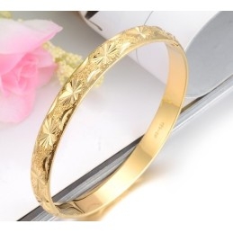 Brățară Elegantă Placată Cu Aur De 18K, De Calitate Stabilă Pentru Femei