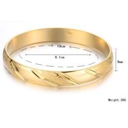 Brățară Placată Cu Aur De 18K Pentru Femei, De La Wide Varieties