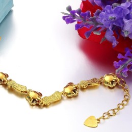 Brățară Placată Cu Aur De 18K De Înaltă Calitate Pentru Femei
