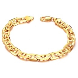 Brățară Placată Cu Aur De 18K Cu Font G Masculin Wide Varieties