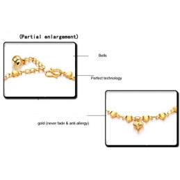 Brățară Placată Cu Aur De 18K, Cu Model Sweetheart, De Calitate Stabilă Pentru Femei