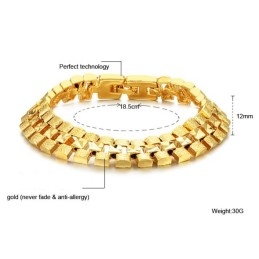 Brățară Placată Cu Aur De 18K, Ușor De Utilizat, Pentru Femei