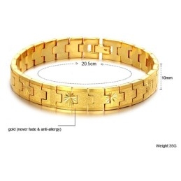 Cunoscută Pentru Brățara Sa De Calitate Superioară, Placată Cu Aur De 18K, Pentru Femei