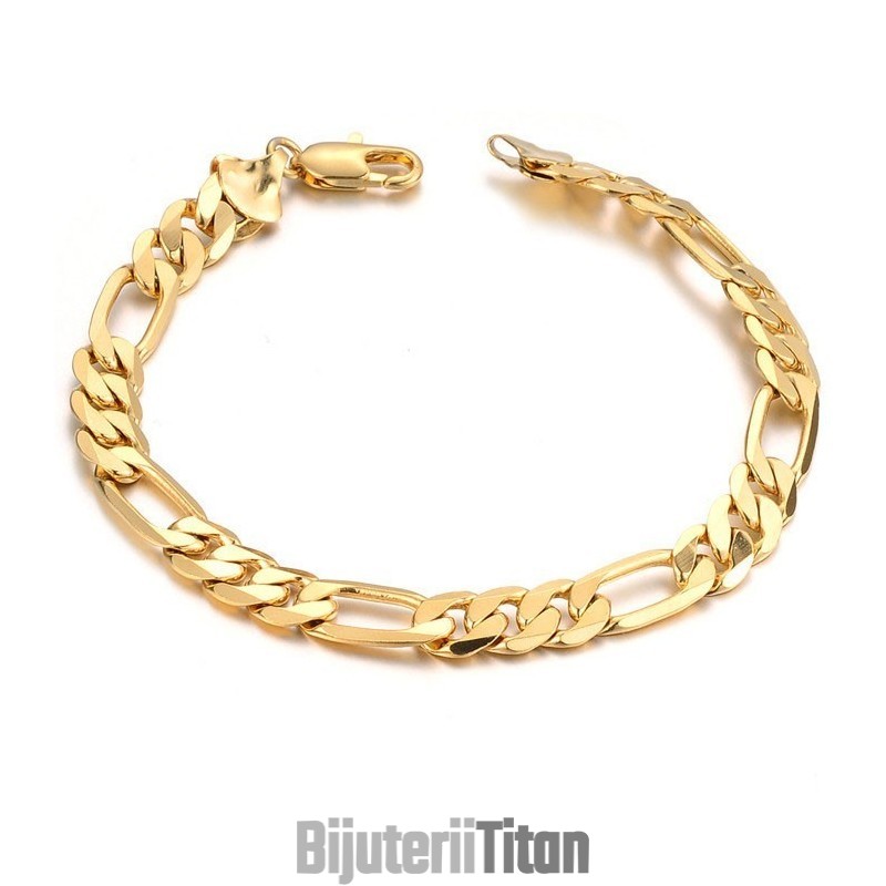 Brățară Placată Cu Aur De 18K, Ușor De Utilizat, Pentru Bărbați Brățară Placată Cu Aur De 18K, Ușor De Utilizat, Pentru Bărbați