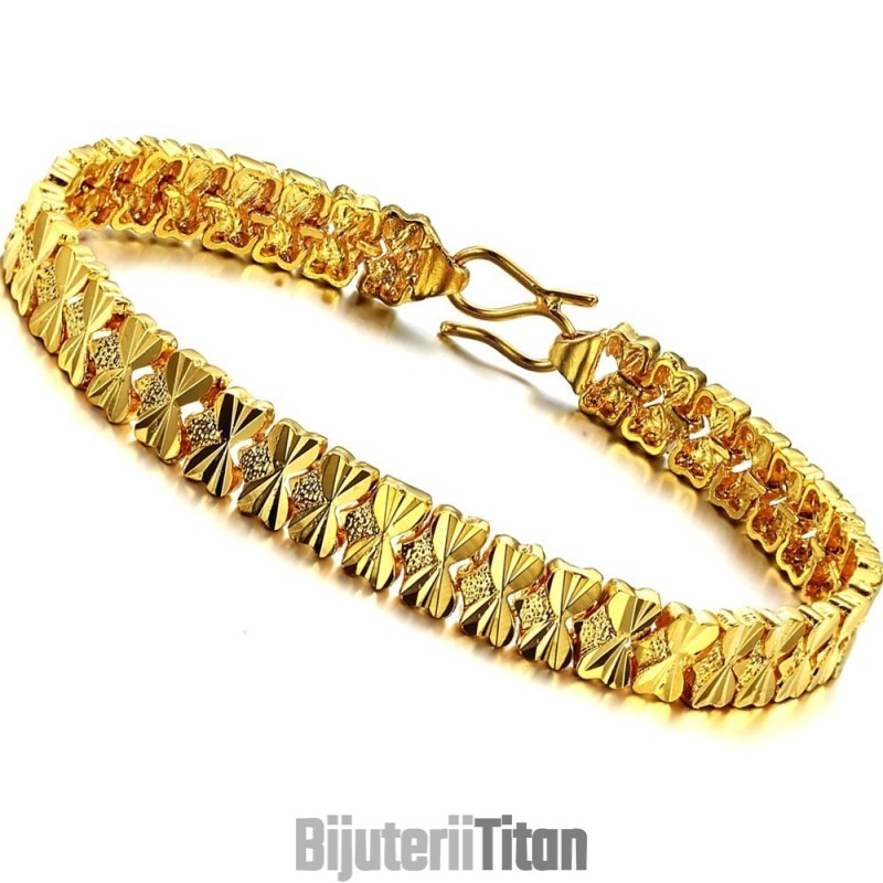 Brățară Placată Cu Aur De 18K, Durabilă În Utilizare, Pentru Femei Brățară Placată Cu Aur De 18K, Durabilă În Utilizare, Pentru Femei