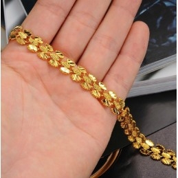 Brățară Placată Cu Aur De 18K, Ușor De Utilizat, Pentru Femei