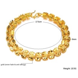 Brățară Placată Cu Aur De 18K, Ușor De Utilizat, Pentru Femei