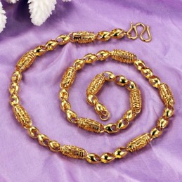 Colier Placat Cu Aur De 18K, Cu Design Feminin, De Renume Mondial