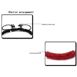 Brățară De Cristal În Formă De Sferă Pentru Femei, De Calitate Fiabilă