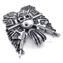 Colier Cu Pandantiv Din Craniu De Titan (Lanț Gratuit)