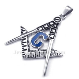 Colier Cu Pandantiv Masonic Din Titan (Lanț Gratuit)