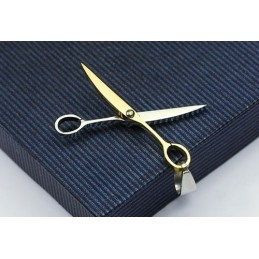 Pandantiv Gloden Scissor Fashion Din Titan - Lanț Gratuit