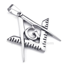 Colier Cu Pandantiv Masonic Din Titan (Lanț Gratuit)