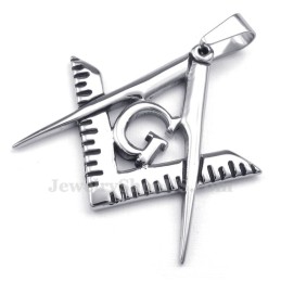 Colier Cu Pandantiv Masonic Din Titan (Lanț Gratuit)