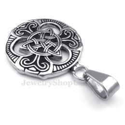 Colier Cu Pandantiv Din Titan Cu Nod Celtic (Lanț Gratuit)