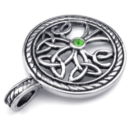 Colier Cu Pandantiv Din Titan Cu Nod Celtic (Lanț Gratuit)
