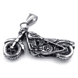 Colier Cu Pandantiv De Motocicletă Din Titan (Lanț Gratuit)