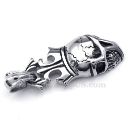 Colier Cu Pandantiv Din Titan Cu Coroană Imperială (Lanț Gratuit)