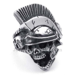 Inel De Craniu De Cavaler Din Titan