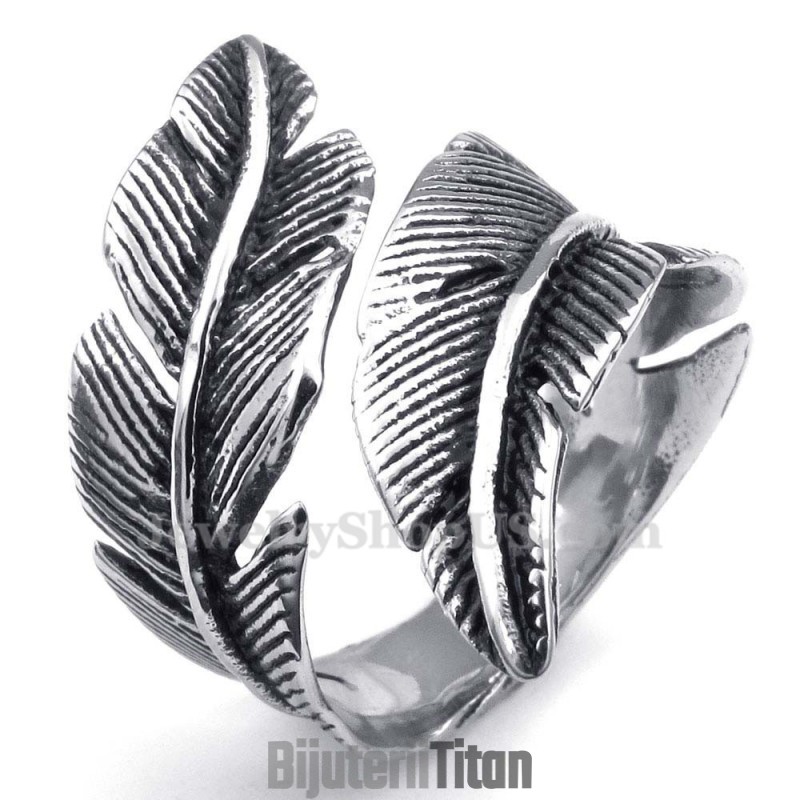 Inel Cu Pene Din Titan