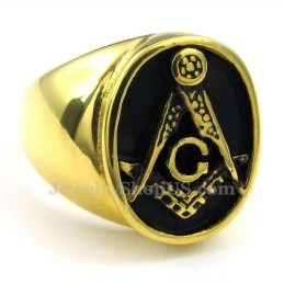 Inel Masonic Din Titan, Aur