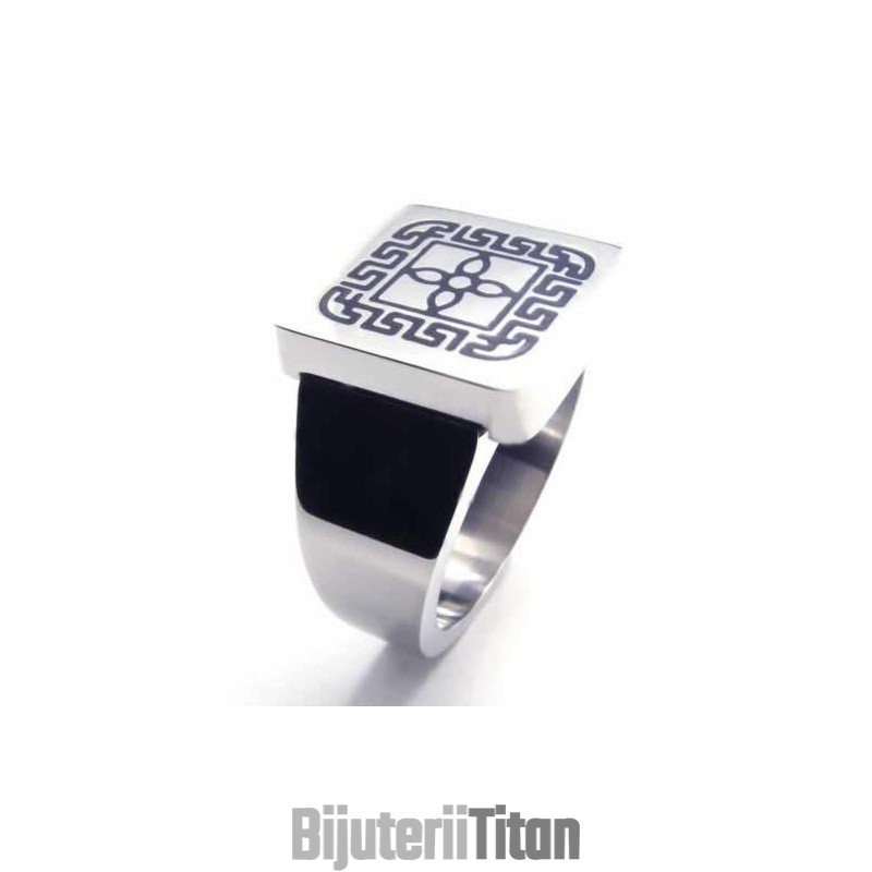 Inel Rotativ Cu Cheie Grecească Din Titan De 17 Mm Inel Rotativ Cu Cheie Grecească Din Titan De 17 Mm