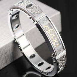 Brățări Bărbătești Din Titan Cu Diamante